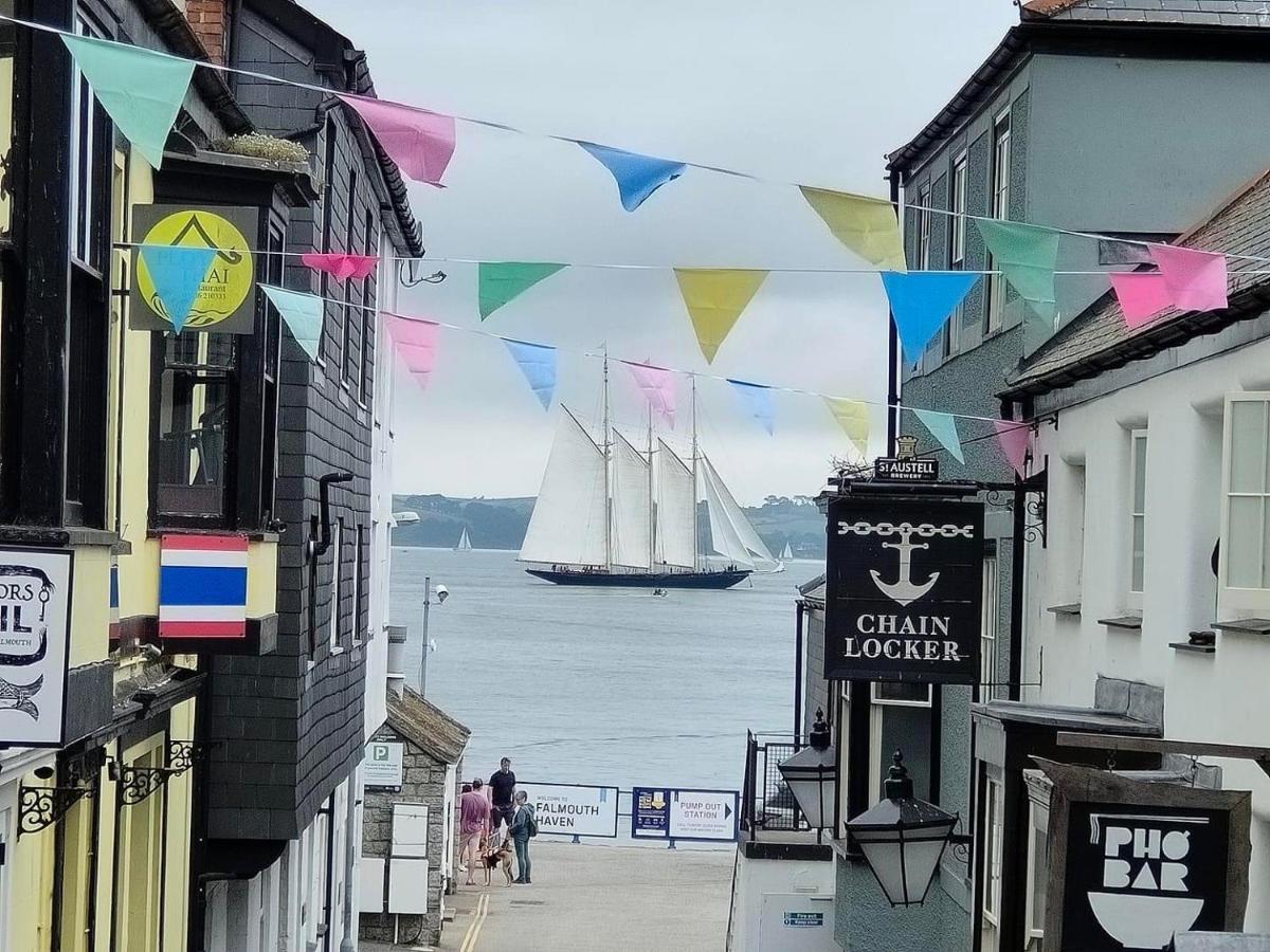 Puffin. Comfortable Annexe Central Falmouth Eksteriør bilde